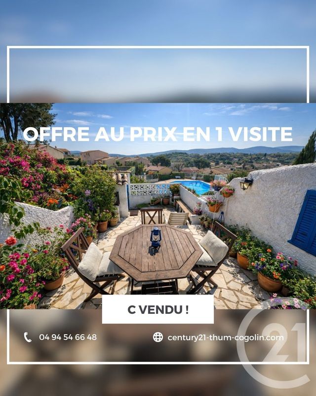 Maison à vendre COGOLIN