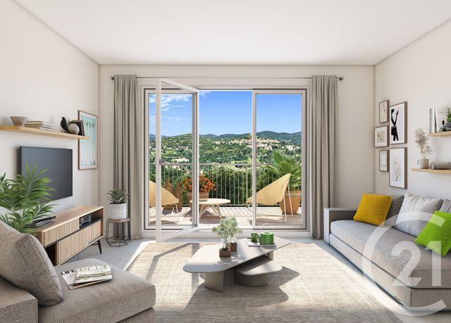 Appartement T3 à vendre - 3 pièces - 62,25 m2 - Cogolin - 83 - PROVENCE-ALPES-COTE-D-AZUR